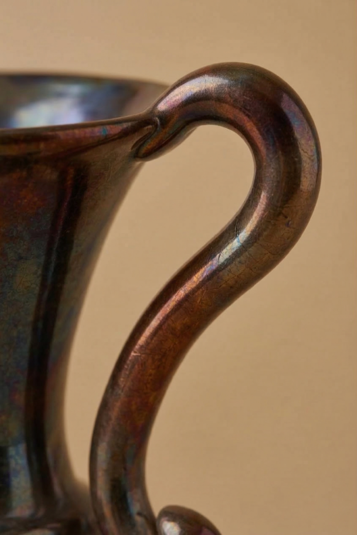 Vase Médicis irisé Milazzo Vallauris