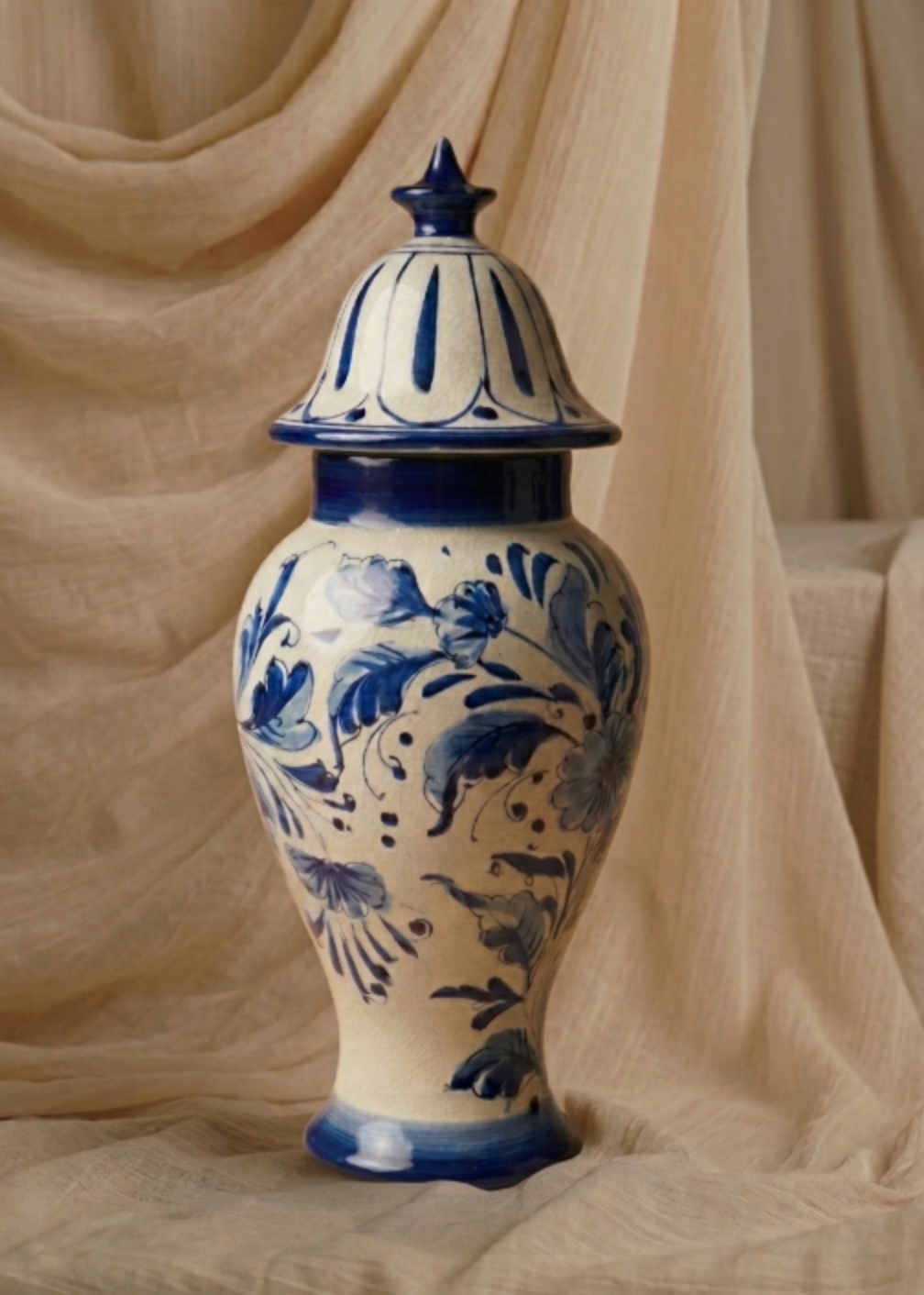 Vase Italien en Faïence