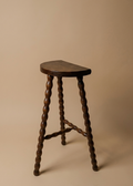 Tabouret Torsadé en bois