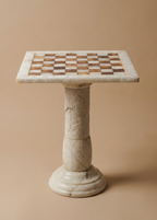 Table d'appoint en albâtre