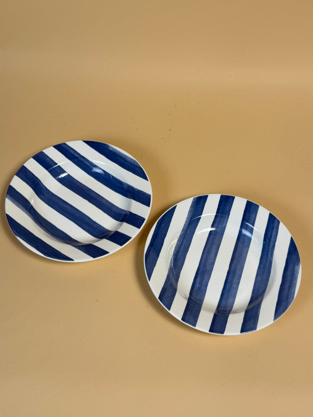 Assiettes Rayées
