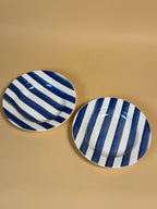 Assiettes Rayées