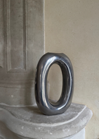 Vase Ellipse Chrome